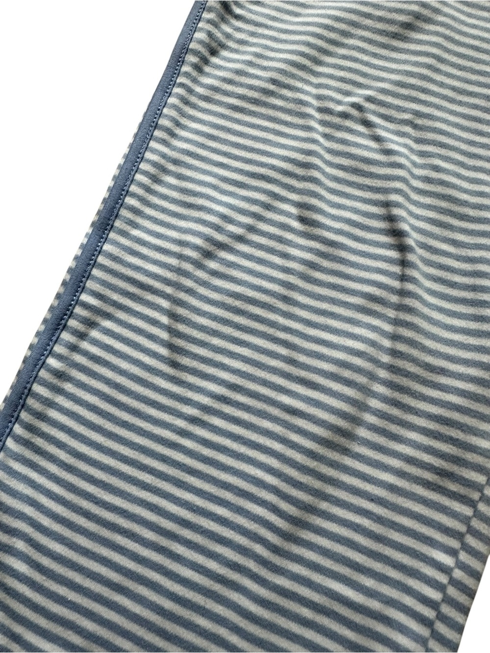 Lake Pajamas Pants Striped Blue White Pima Cotton Minimalist Size Extra Small - Picture 3 of 5